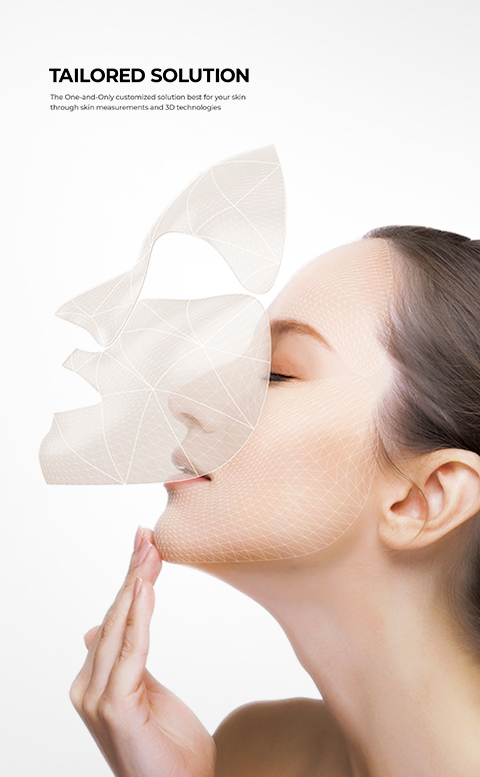 Tailored Facial Mask Pack 3D Printing System